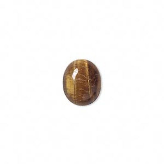 Picture of Cabochon Tigereye 12x10mm oval x1