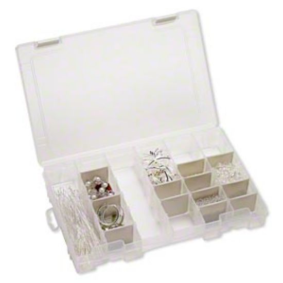 Picture of Organizer ArtBin tarnish inhibitor plastic clear and grey 10-3/4 x 7-1/4 x 1-3/4 inches  x1
