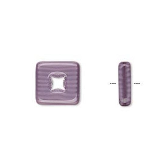 Picture of Preciosa Square 12mm Purple x10