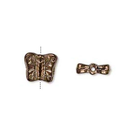 Picture of Butterfly Bead 11x9 mm Light Bronze x10