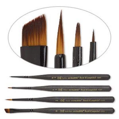 Afbeelding van Royal & Langnickel Mini Majestic™ Artist Brushes 4-piece set