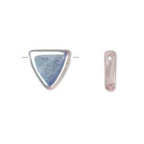 Picture of Flat Triangle 13mm Light Rose AB x10