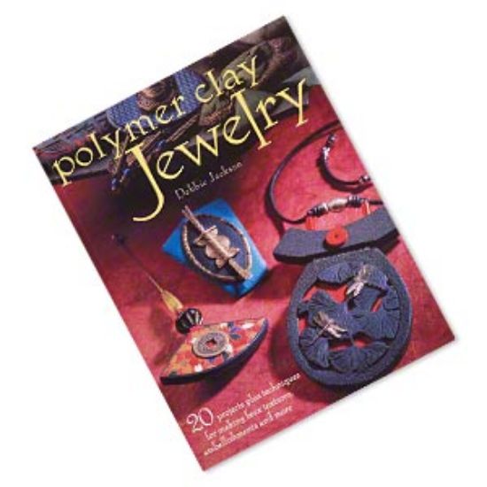 Picture of Book "Polymer Clay Jewelry" by Debbie Jackson. 
