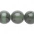 Picture of Ceramic Bead 16mm round Green and Black x38cm