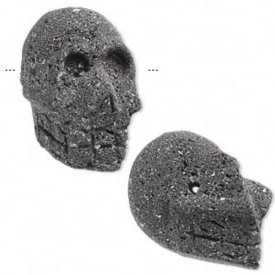 Picture of Lava Skull 25x21mm x1