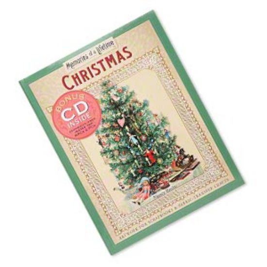 Picture of Book, "Christmas: Artwork for Scrapbooks and Fabric-Transfer Crafts, Memories of a Lifetime™ series" by Nancy Rosin. 