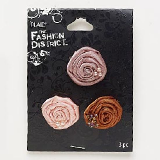Picture of Plaid "The Fashion District"  Rose x3