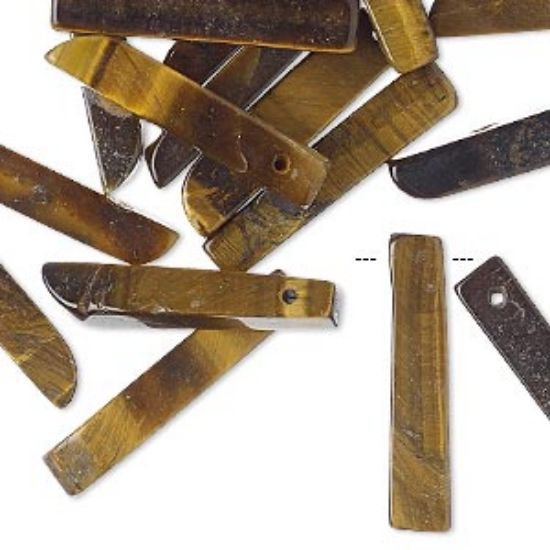 Picture of Tigereye (natural) top-drilled Stick  x38