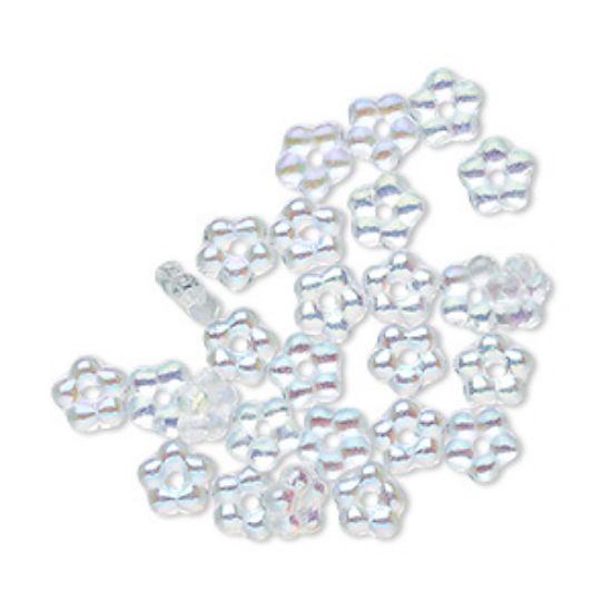 Picture of Preciosa Flower 5mm Crystal AB x95