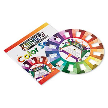 Afbeelding van Rainbow color selector wheel, 5-inches x1
