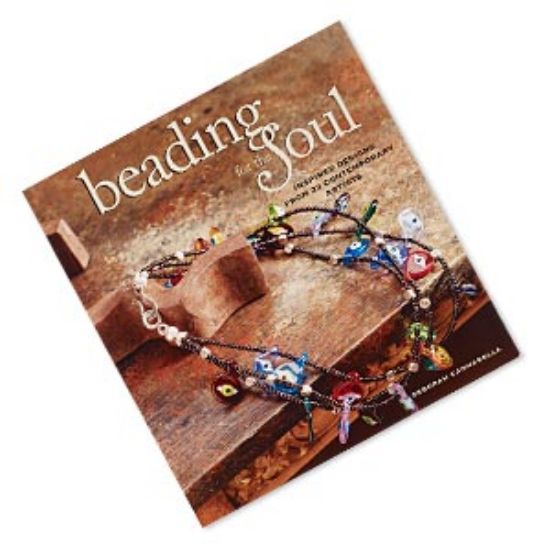 Picture of Book, "Beading for the Soul: Inspired Designs From 23 Contemporary Artists" by Deborah Cannarella.