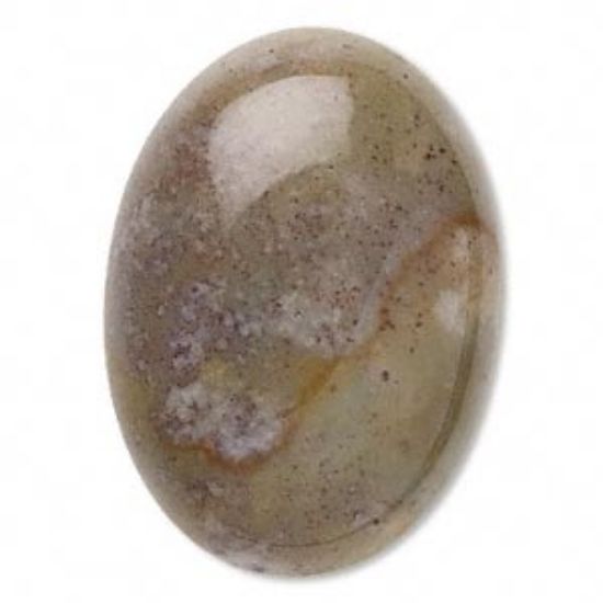 Picture of Cabochon, fancy jaspis (N) 25x18mm ovaal x1