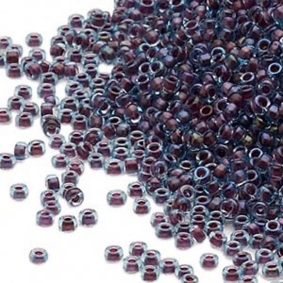 Picture of Miyuki Seed Beads 15/0 1839 Dark Amy Lined Topaz AB x10g