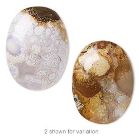 Picture of Cabochon Eagle Eye Agate (natural) 30x22mm oval x1