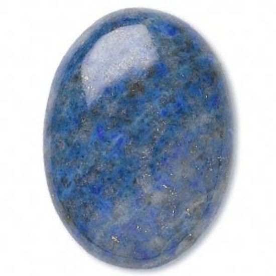 Picture of Cabochon denim lapis (natural) 30x22mm oval x1