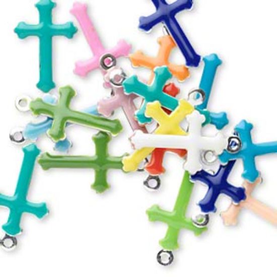 Picture of Epoxy Cross 15x9 mm Mix x40