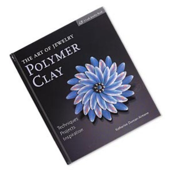 Picture of Book "The Art of Jewelry Polymer Clay: Techniques, Projects, Inspiration" by Katherine Duncan Aimone. 