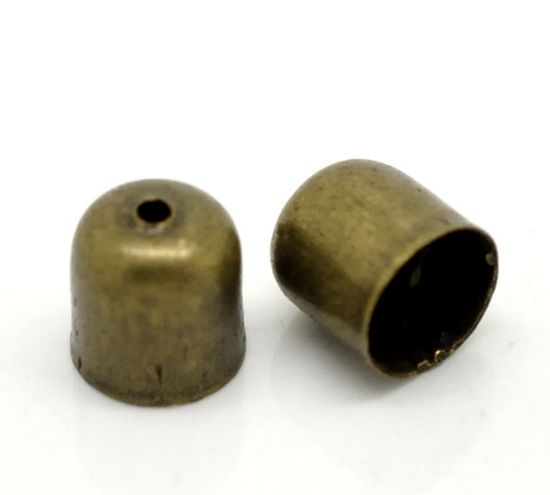 Picture of Cord End Ø7mm Bronze x10