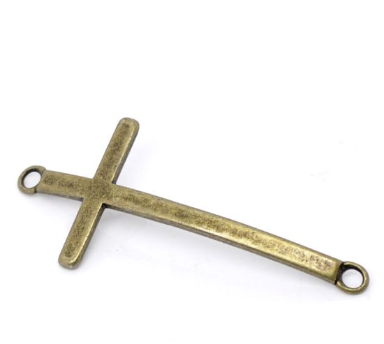 Picture of Spacer Cross 54x24 mm Antique Bronze x5