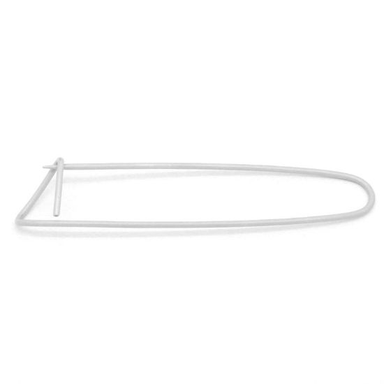 Picture of Alluminium Safety pin brooch 110x20mm Gray x1