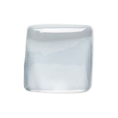 Изображение Cabochon glass 15x15mm square x10