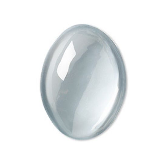 Picture of Cabochon glass 14x10mm oval x10