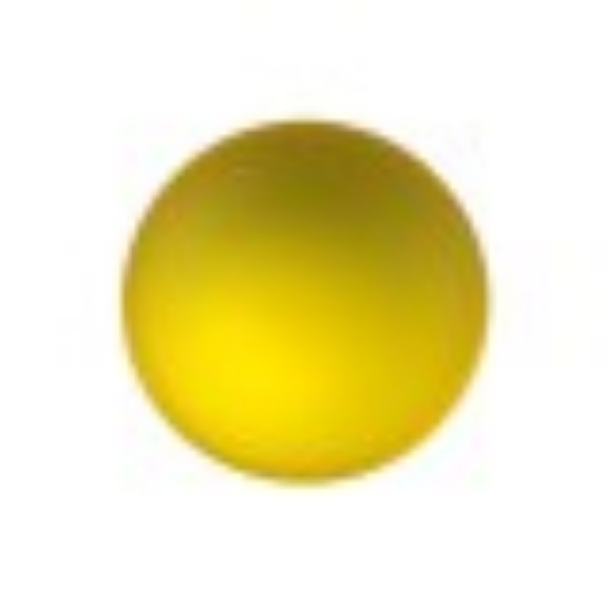 Picture of Cabochon Lunasoft 12mm round Yellow x1