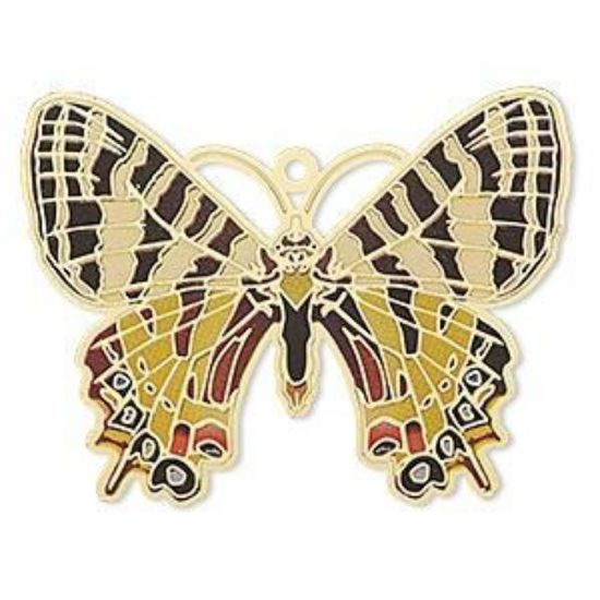 Picture of Pendant Butterfly 44x35 mm Gold Tone x1