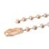 Picture of Ball Chain 2mm Necklace 70cm Rose Gold Tone x1