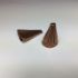 Picture of Cone Flat 23,5x14,5mm Antique Copper Plated x2