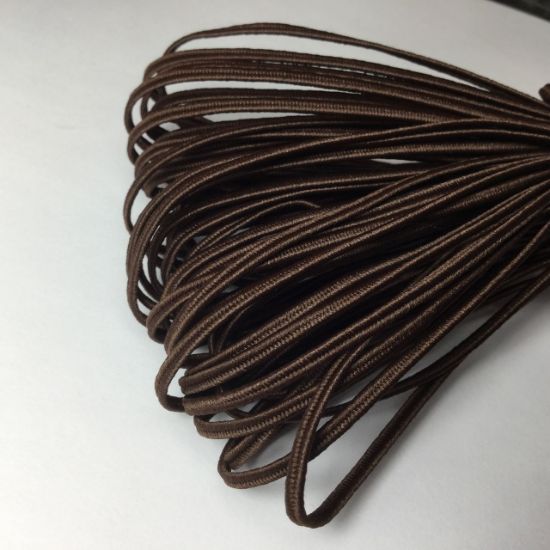 Picture of Soutache Cord cotton and polyester 2,5mm Brown x5m