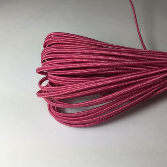 Picture of Soutache Cord cotton and polyester 2,5mm Bright pink x5m
