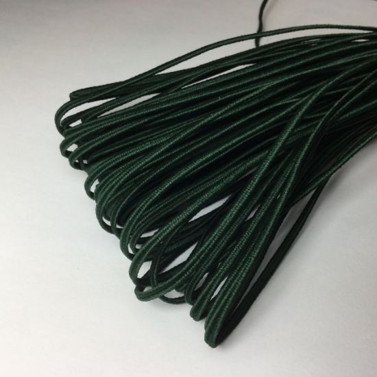 Picture of Soutache Cord cotton and polyester 2,5mm Dark Green x5m