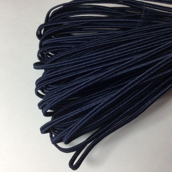 Picture of Soutache Cord cotton and polyester 2,5mm Navy bBue x20m