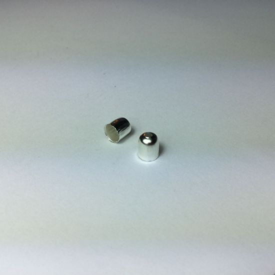 Picture of Cord End Ø5mm Silver x50