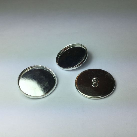 Picture of Button Setting 20mm Silver Tone x1