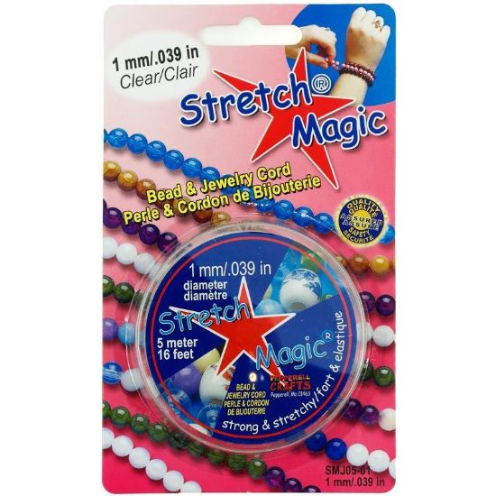 Picture of Stretch Magic Cord 1mm Clear x5m