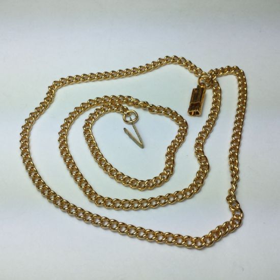 Picture of Vintage Necklace 46cm Mat Gold Tone x1