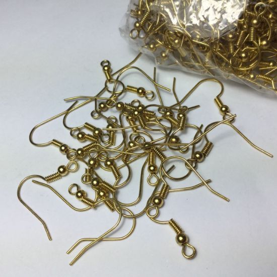 Picture of Ear Wire  Antiqued Gold x50