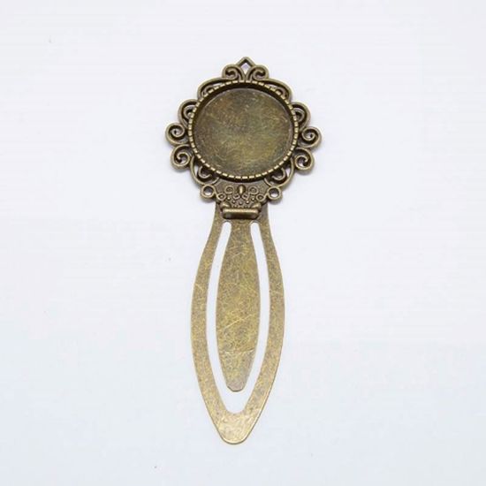Picture of Bookmark 20mm setting Antiqued Bronze x1