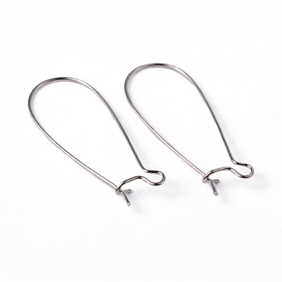 Picture of Earwire Kidney 33mm Silver x50