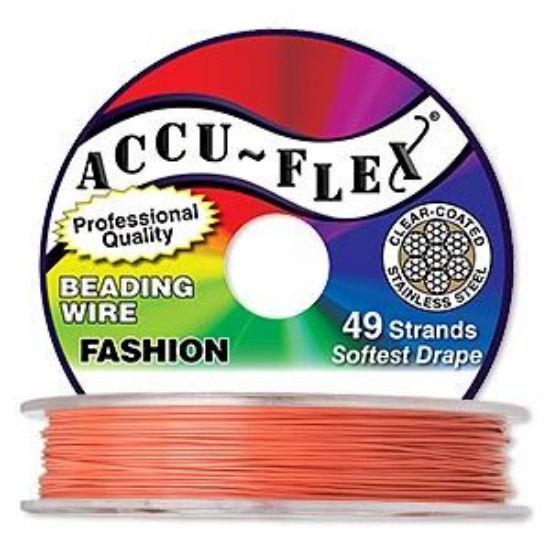 Picture of Accu-Flex 49 strand 0,61mm Tangerine x9.1m