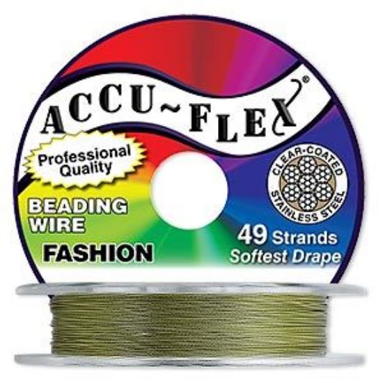 Picture of Accu-Flex 49 strand 0,31mm Olive Green x9.14m