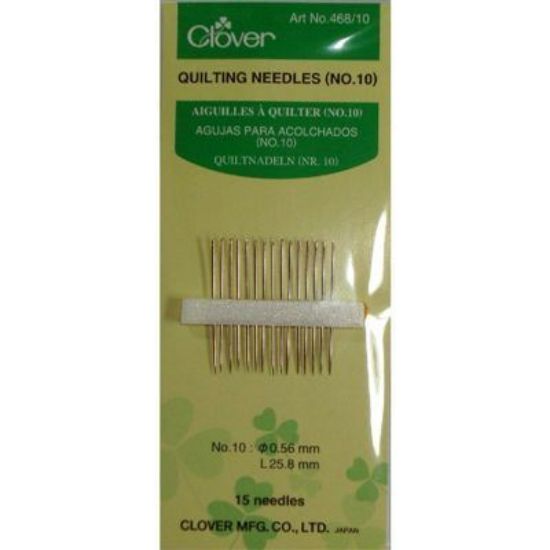 Picture of Clover Quilting Needles #10 x15