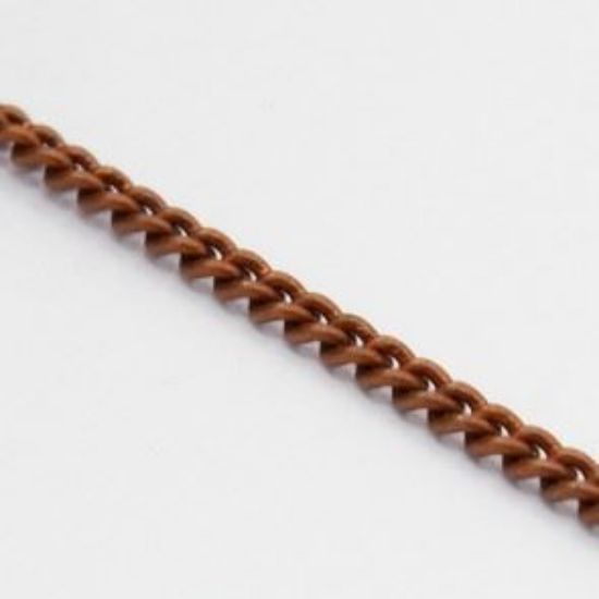 Picture of Chain Twisted Curb 2x1.5mm Antique Copper x92m