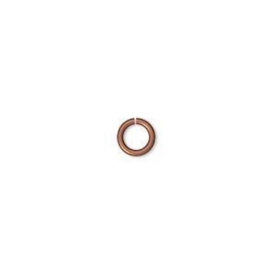 Picture of Jump Ring 6mm Copper Plated x100