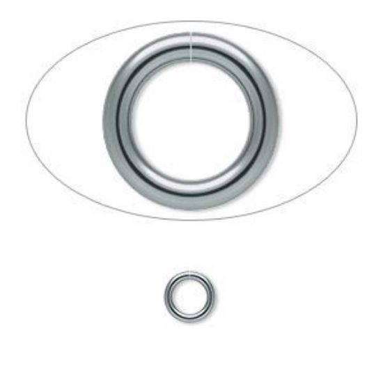 Picture of Jump Ring 4x1.2mm Gunmetal x100