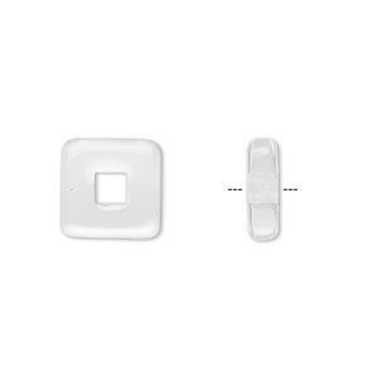 Picture of Preciosa Square 12mm Crystal x10