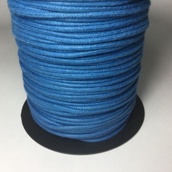 Picture of Cord waxed cotton 2.2mm Light Blue x1m