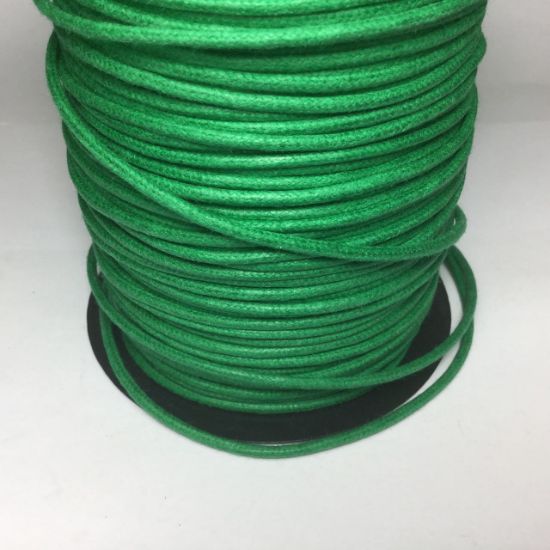 Picture of Cord waxed cotton 2.2mm Esmeralda x5m